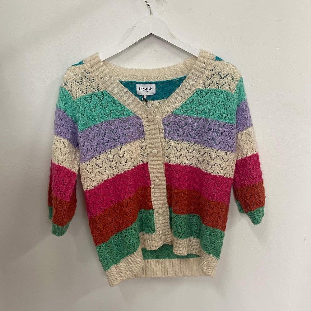 FRNCH Arc-en-ciel cardigan
